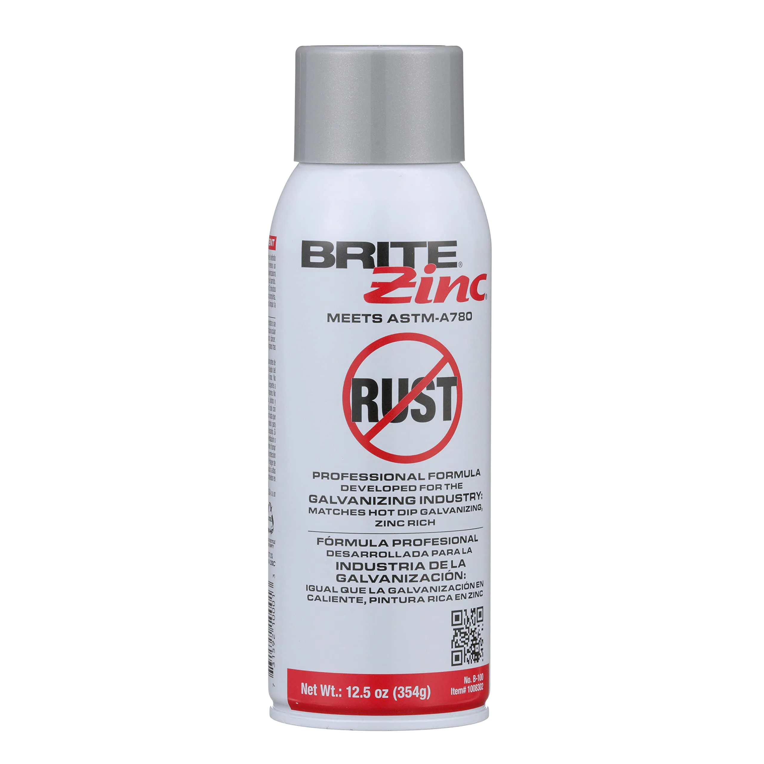 Weld-Aid B-100 Brite Zinc Primer, 12.5 oz 12.5 Ounce (Pack of 1)