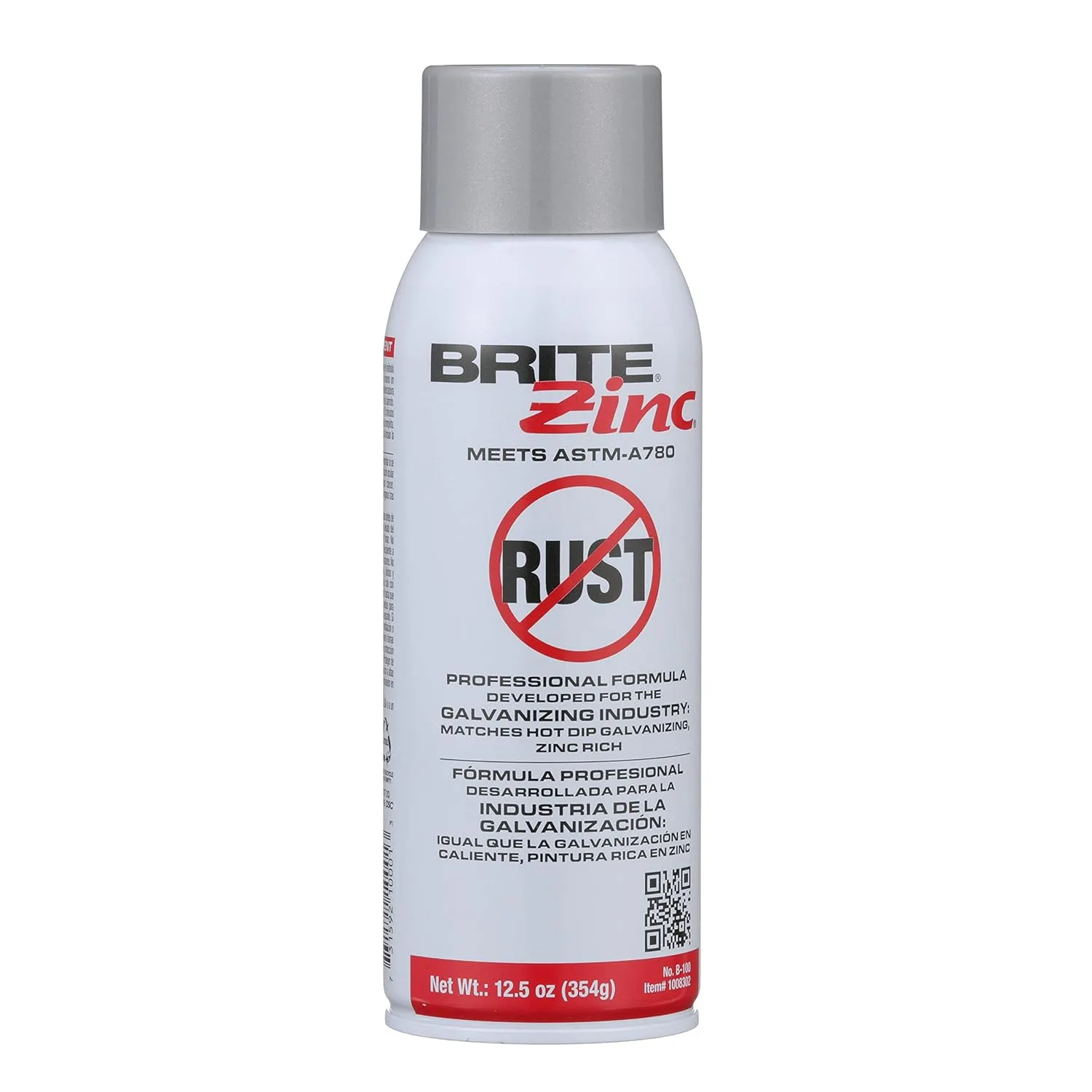 Weld-Aid B-100 Brite Zinc Primer, 12.5 oz 12.5 Ounce (Pack of 1)