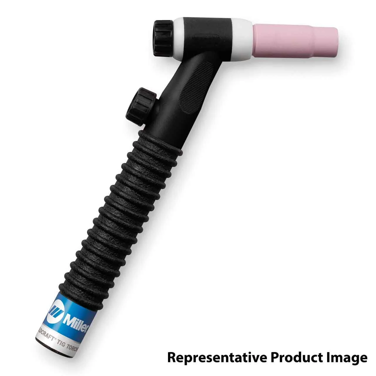 WP-17V-25-R WP-17V Air Cooled TIG Torch Kit, Angled Head, 7/8", One-Piece 25' Cable, Model Number: 366-WP-17V-25-R