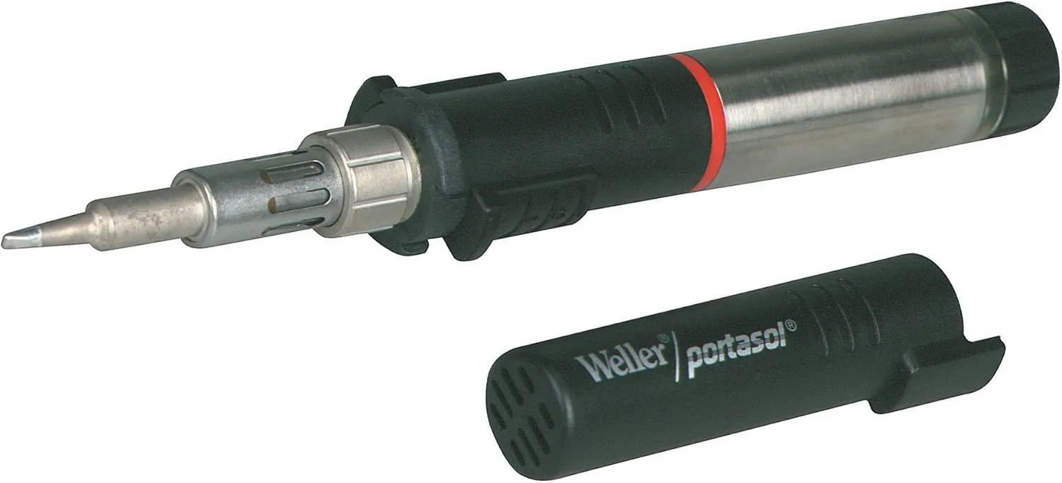 Weller Super-Pro Self Igniting Cordless Butane Soldering Iron Kit | PSI100K 6-piece kit