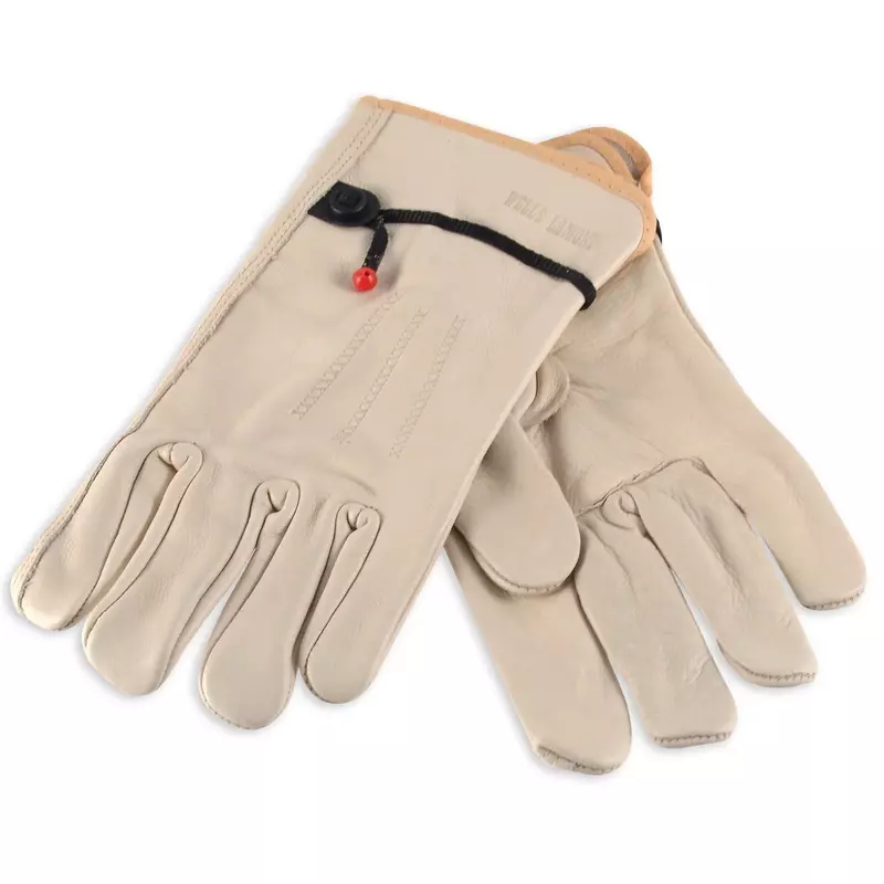 X-Large Tan Premium Quality Cowhide Unlined Gunn Cut Drivers Gloves With Straight Thumb And Bound Hem