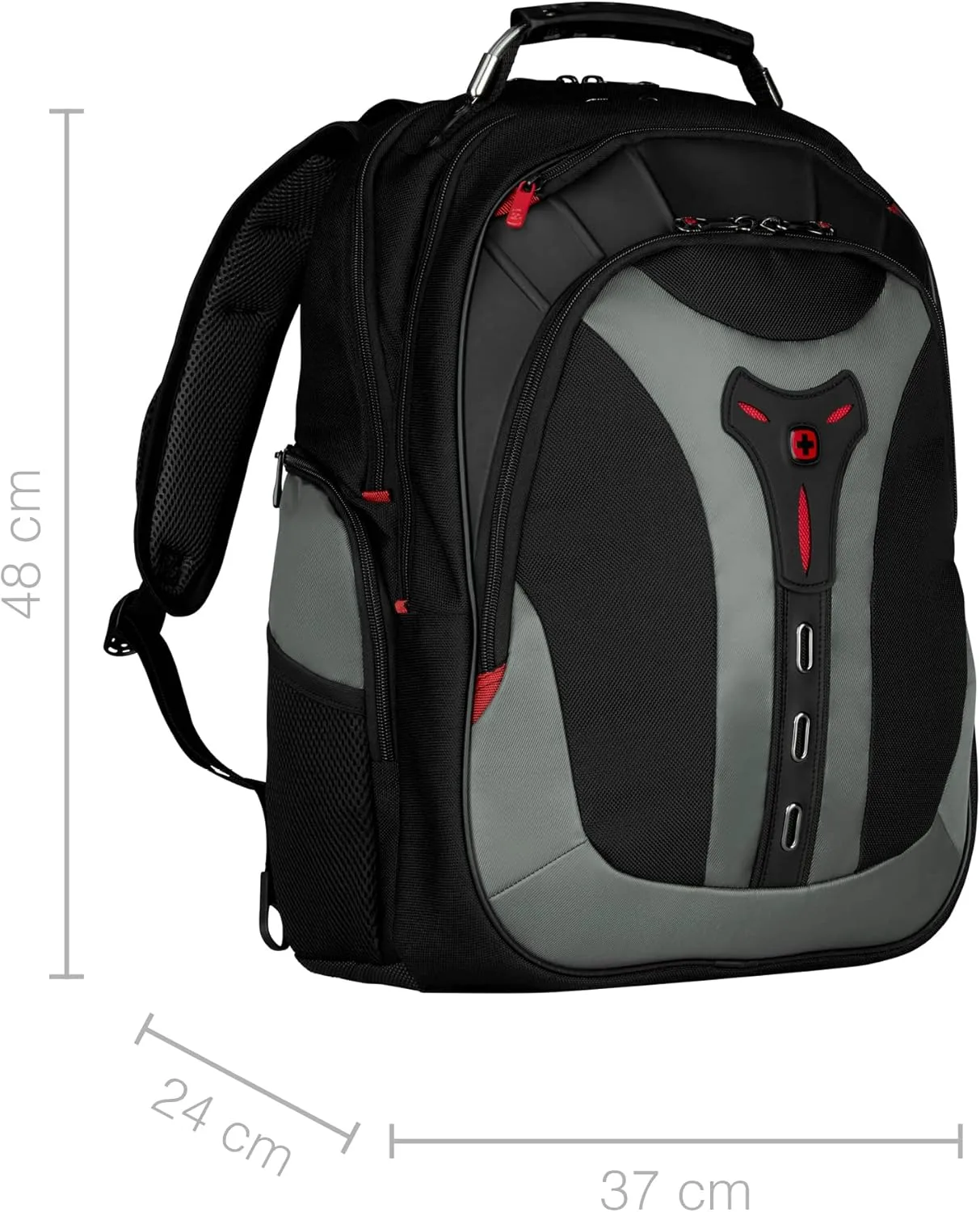 PEGASUS from SwissGear by Wenger Computer Backpack Black/Blue/Red