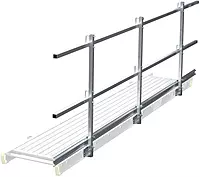 Werner 1-1/2 in. x 156 in. Square Guard Rail Cut