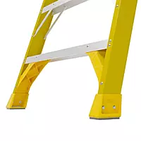 Werner, 6310, 10' Fiberglass 375 Lb. Stepladder, Type Iaa