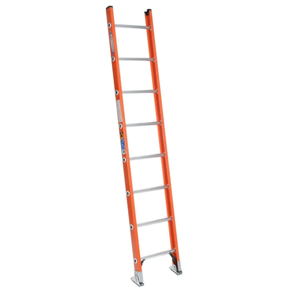 Werner (D6208-1) Single Ladder, Fiberglass