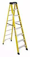 Werner, 6108, Stepladder, Fiberglass, 8 Ft. H, 300 Lb Cap