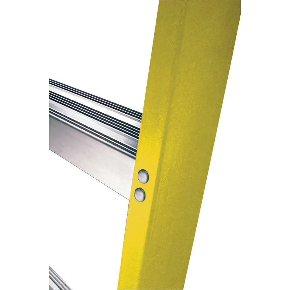 Werner, 6108, Stepladder, Fiberglass, 8 Ft. H, 300 Lb Cap
