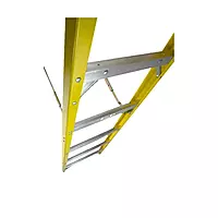 Werner, 6108, Stepladder, Fiberglass, 8 Ft. H, 300 Lb Cap