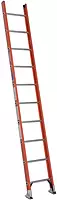 Werner (D6210-1) Single Ladder, Fiberglass