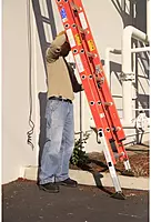 WERNER PK80-2 Level-Master Ladder Leveler with Steel Swivel Shoe