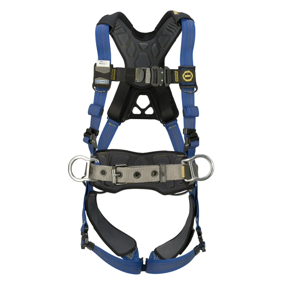 Werner H033104 ProForm F3 Construction Harness, Quick Connect Legs (XL), 1per Pack