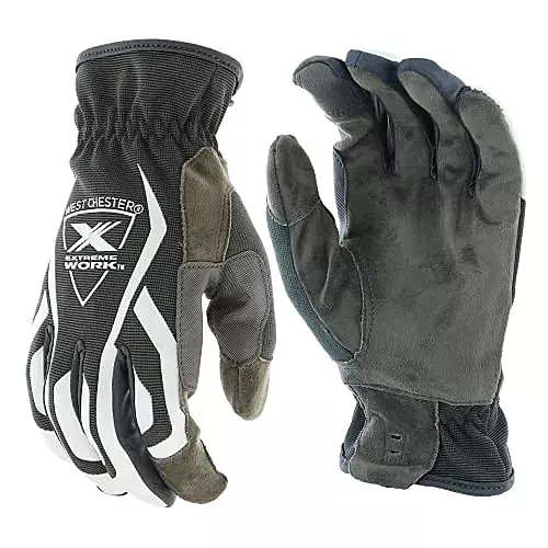 Westchester 89300 Extreme Work MultiPurpX Touchscreen Synthetic Leather Palm Size Medium