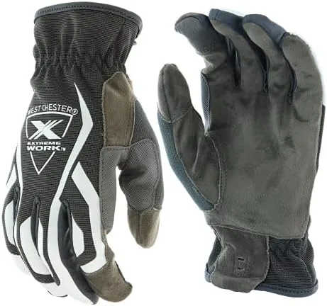 Westchester 89300 Extreme Work MultiPurpX Touchscreen Synthetic Leather Palm Size Medium