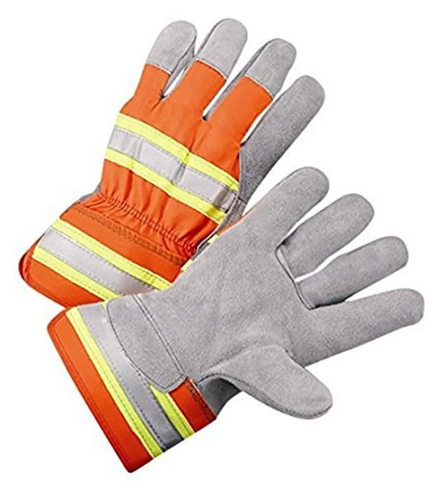 PIP West Chester 984K Cowhide Leather Driver Gloves - High Visibility