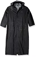 West Chester 4160BFR Rider Coat - X-Large, PVC on Polyester Rain Coat, Limited Flammability Rainwear Black