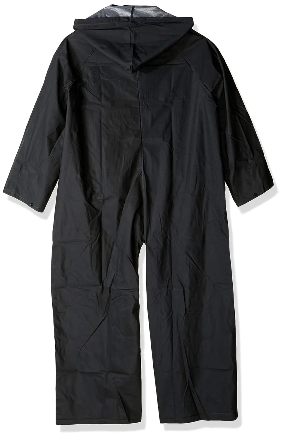 West Chester 4160BFR Rider Coat - X-Large, PVC on Polyester Rain Coat, Limited Flammability Rainwear Black