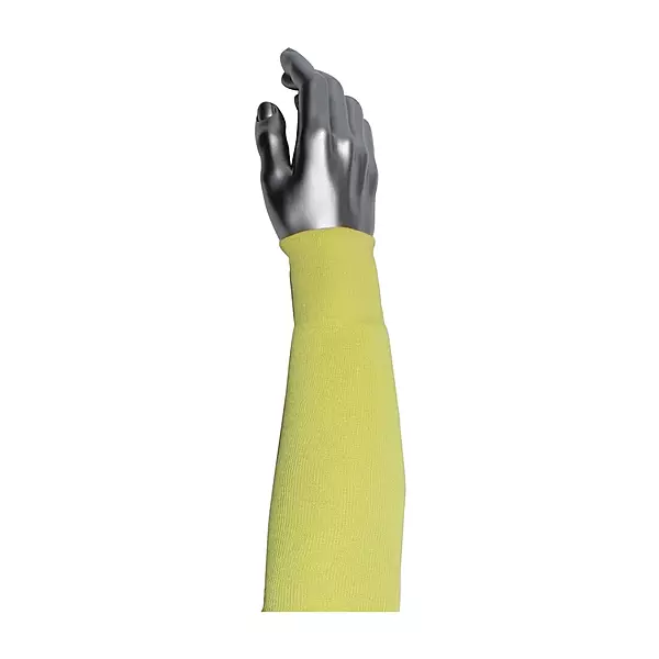West Chester 2510K Double Ply Cut Resistant Kevlar Sleeves – Yellow, 10 in. Work Safety Sleeves Yellow Size 10 Double Ply
