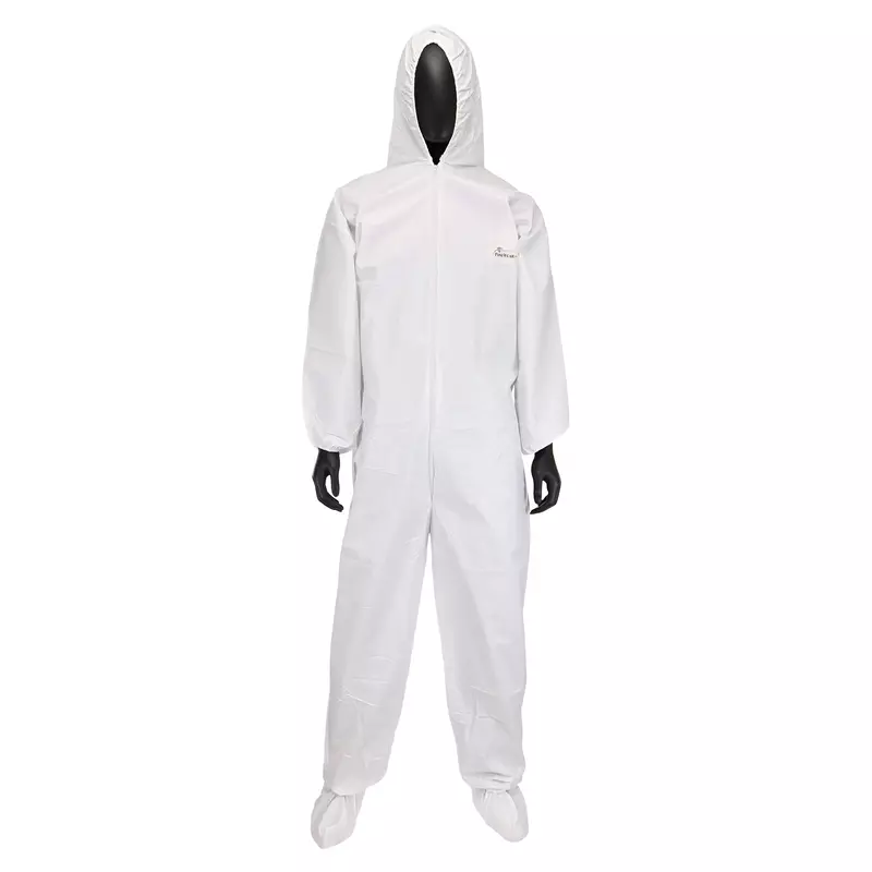 West Chester 3609 Polypropylene PosiWear BA: Breathable Advantage Microporous Coverall – [Pack of 25] Medium