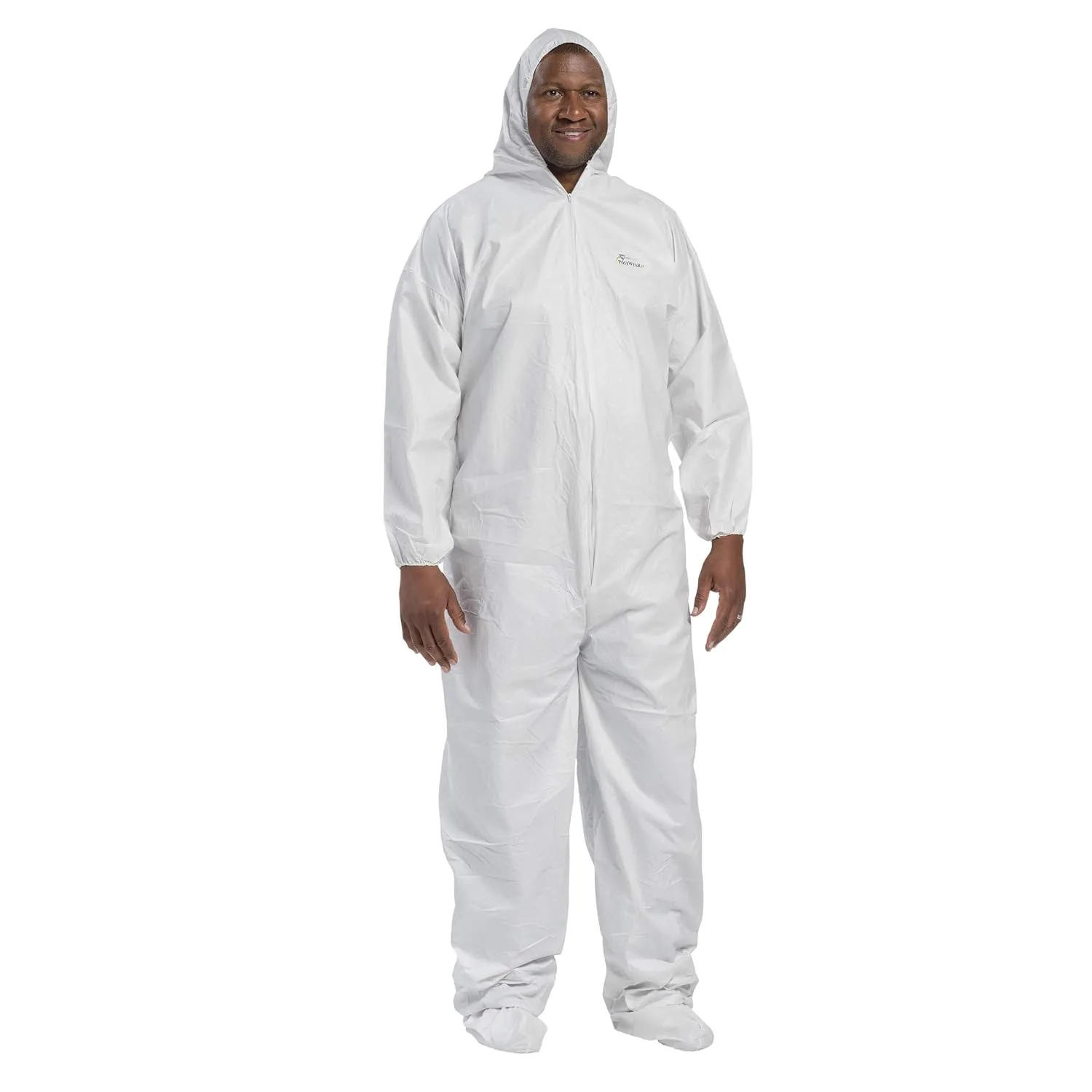 West Chester 3609 Polypropylene PosiWear BA: Breathable Advantage Microporous Coverall – [Pack of 25] Medium