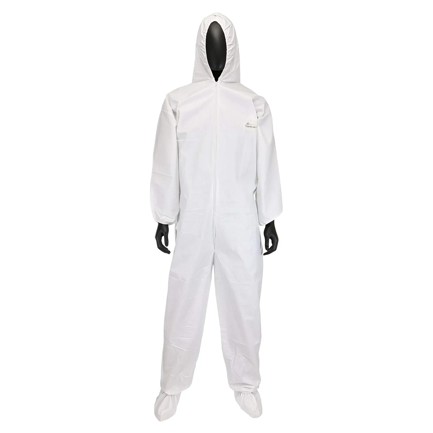 West Chester 3609 Polypropylene PosiWear BA: Breathable Advantage Microporous Coverall – [Pack of 25] Medium