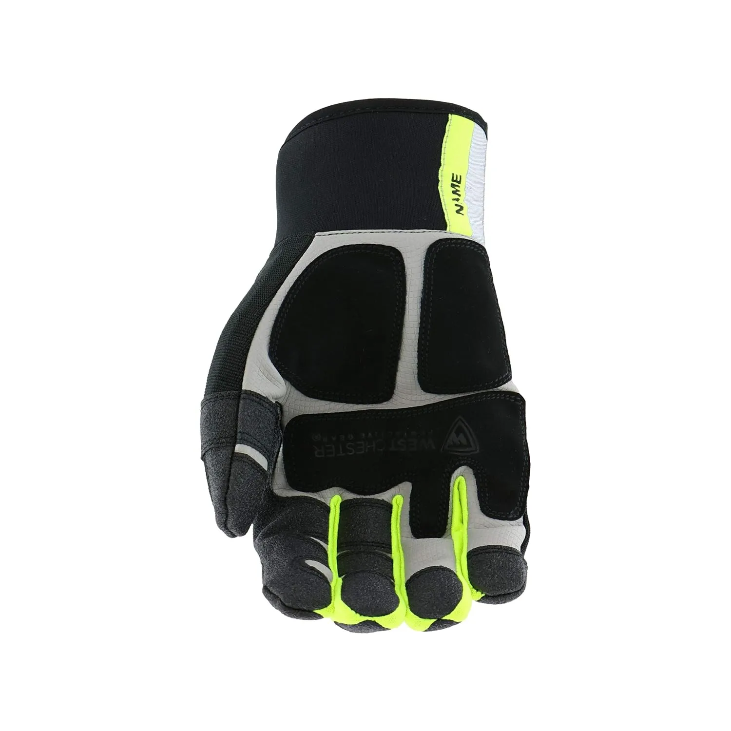 West Chester Pro Series 96652 Yeti Waterproof Winter Work Gloves - [1 Pair] Large, Synthetic Leather Palm, Spandex Backing