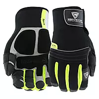 West Chester Pro Series 96652 Yeti Waterproof Winter Work Gloves - [1 Pair] Large, Synthetic Leather Palm, Spandex Backing