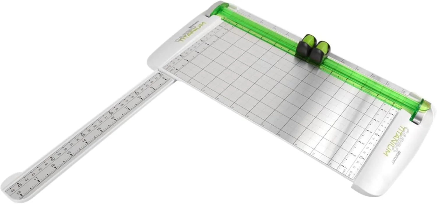 Westcott 12in CarboTitanium Wide Body Personal Trimmer - Green/White