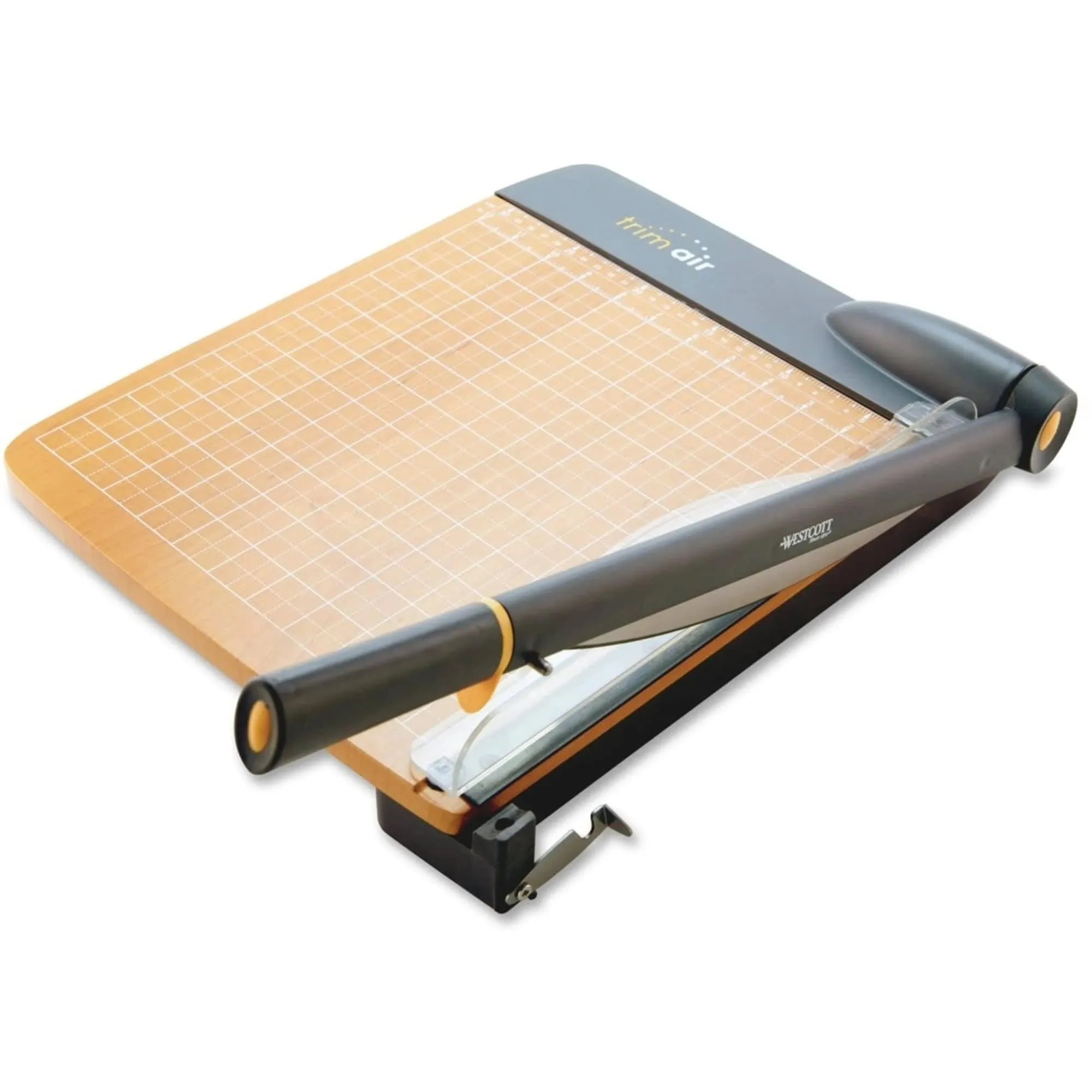Westcott TrimAir Wood Guillotine Paper Cutter & Paper Trimmer