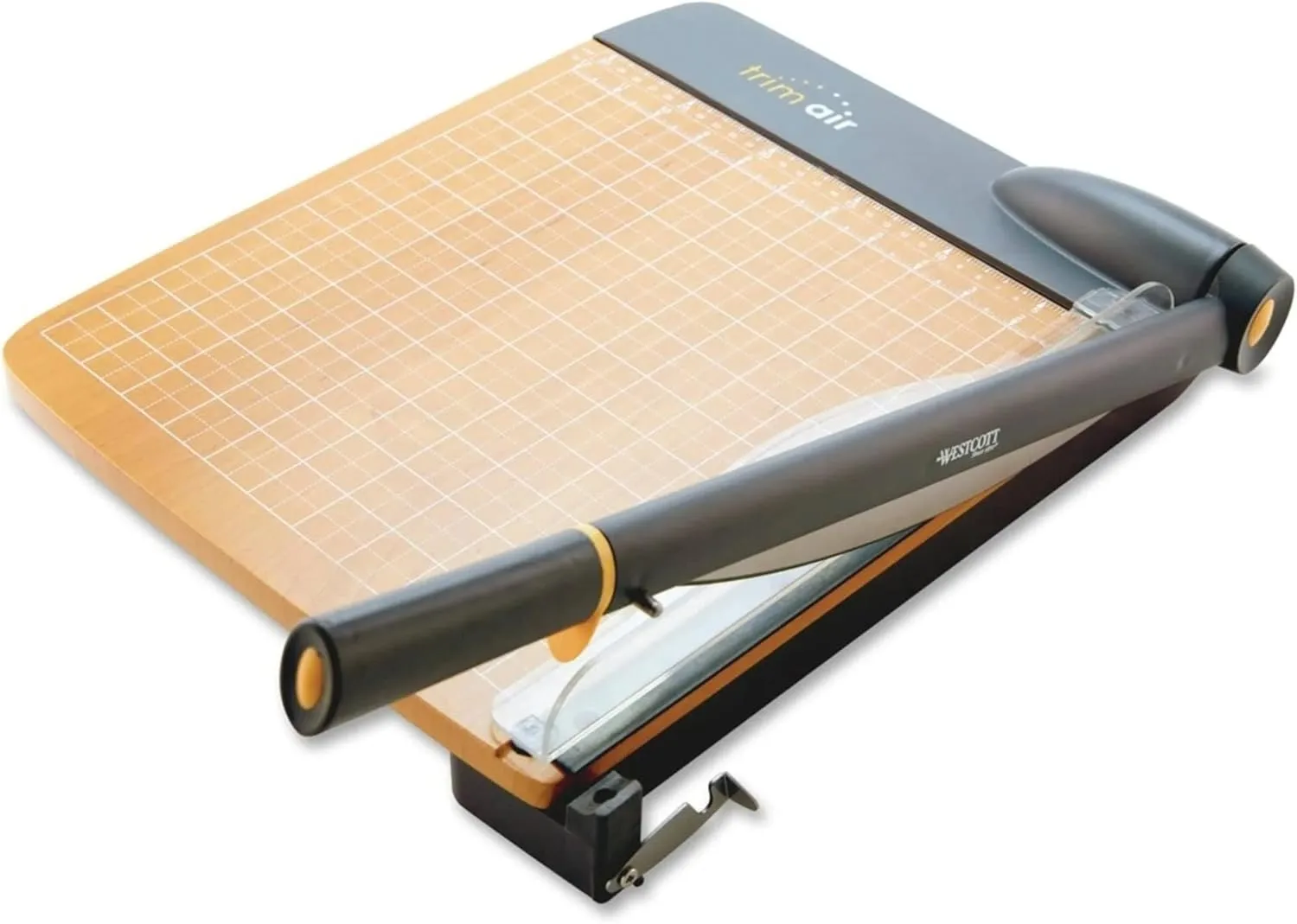 Westcott TrimAir Wood Guillotine Paper Cutter & Paper Trimmer