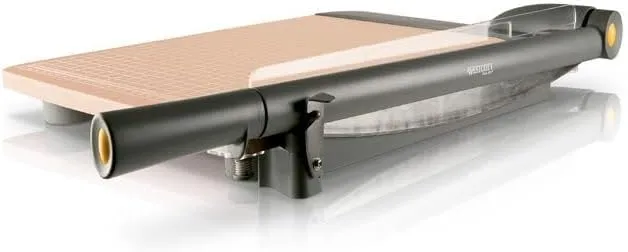Westcott TrimAir Wood Guillotine Paper Cutter & Paper Trimmer