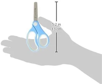 Westcott Soft Handle 5" Kids Scissors, Blunt, Pack of 12