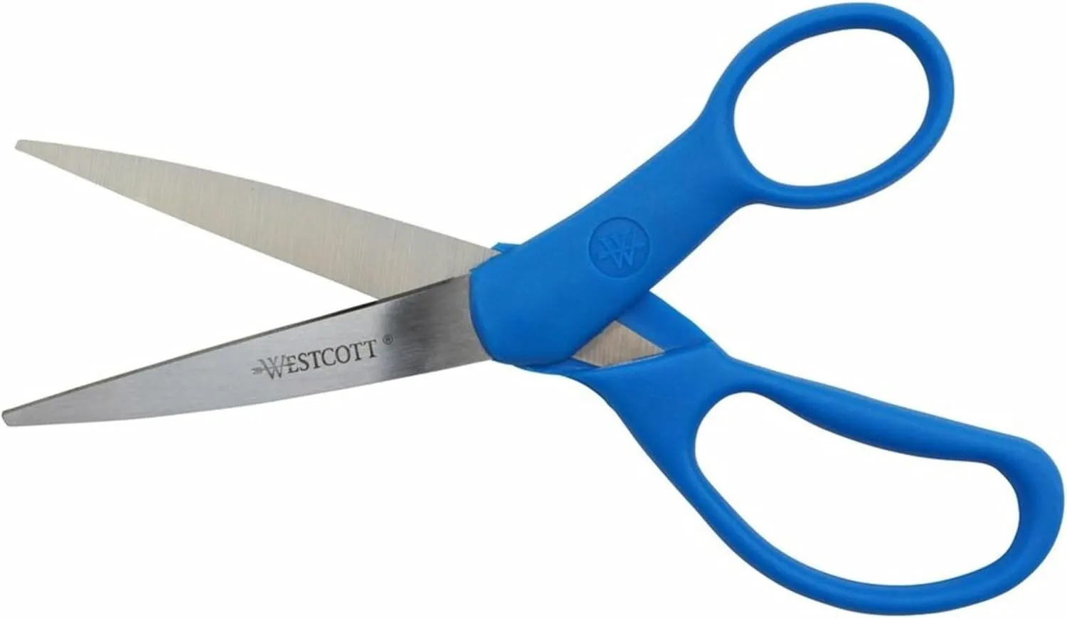 Westcott All Purpose Preferred Stainless Steel Scissors, 7in, Blue, Model 43217