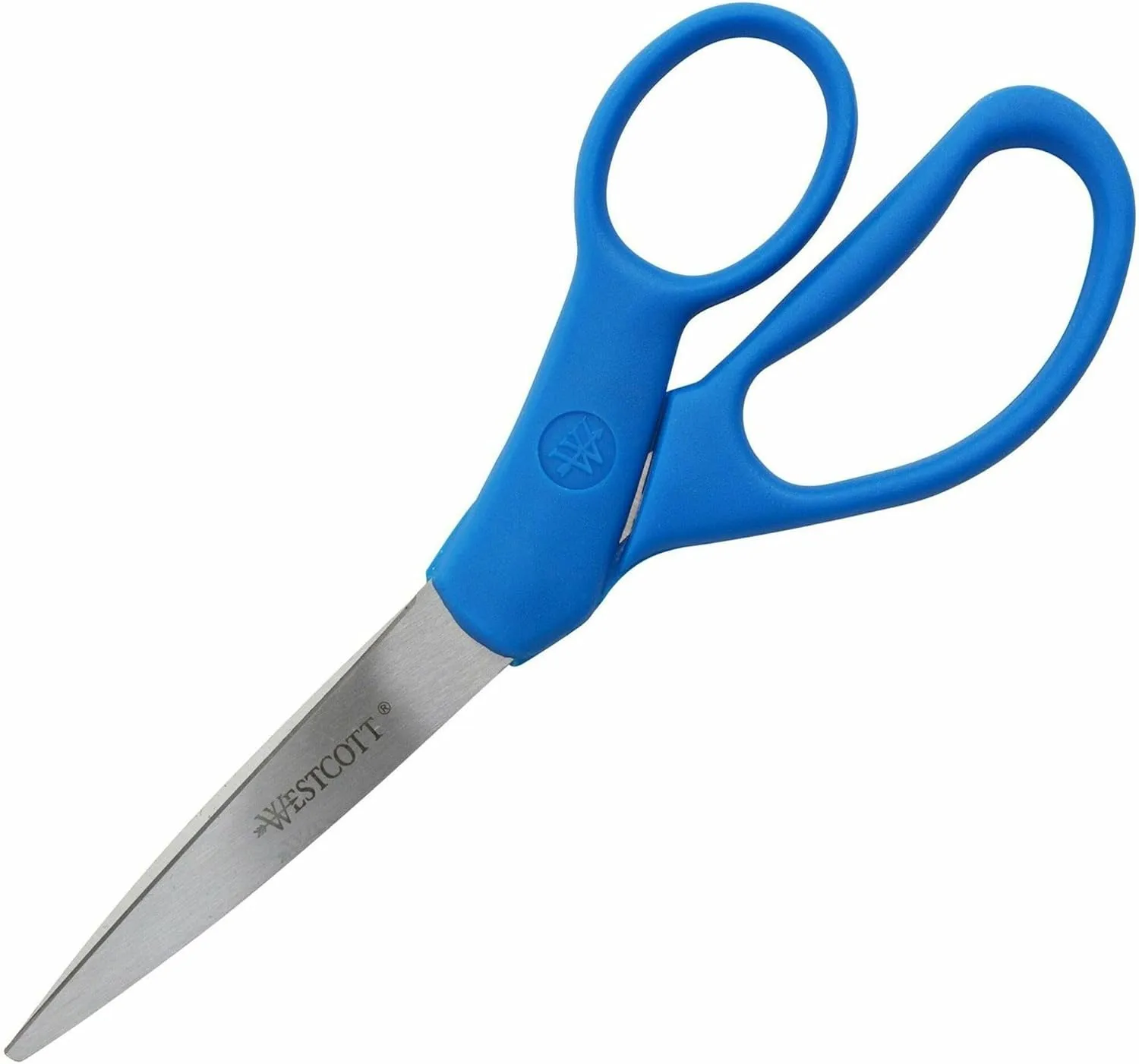 Westcott All Purpose Preferred Stainless Steel Scissors, 7in, Blue, Model 43217