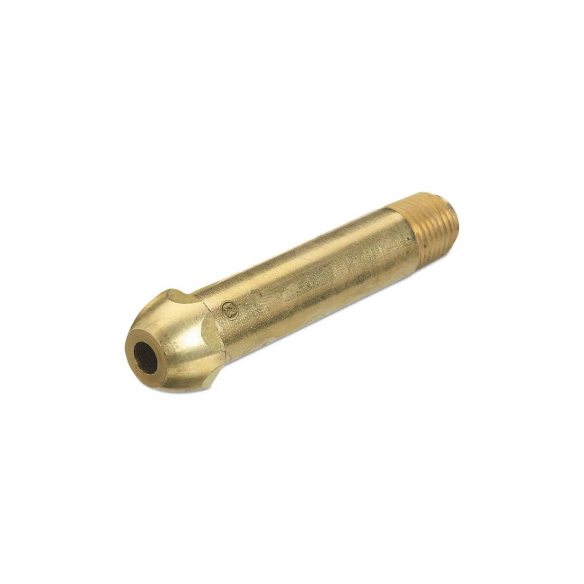 Western Enterprises 15-3 Regulator Inlet Nipples, 1/4" (NPT), 3", CGA-500; CGA-510; CGA-580; CGA-590