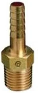 Western Enterprises#542, PKGD: Hose ADPT 1/4MPT-5/16 BRB