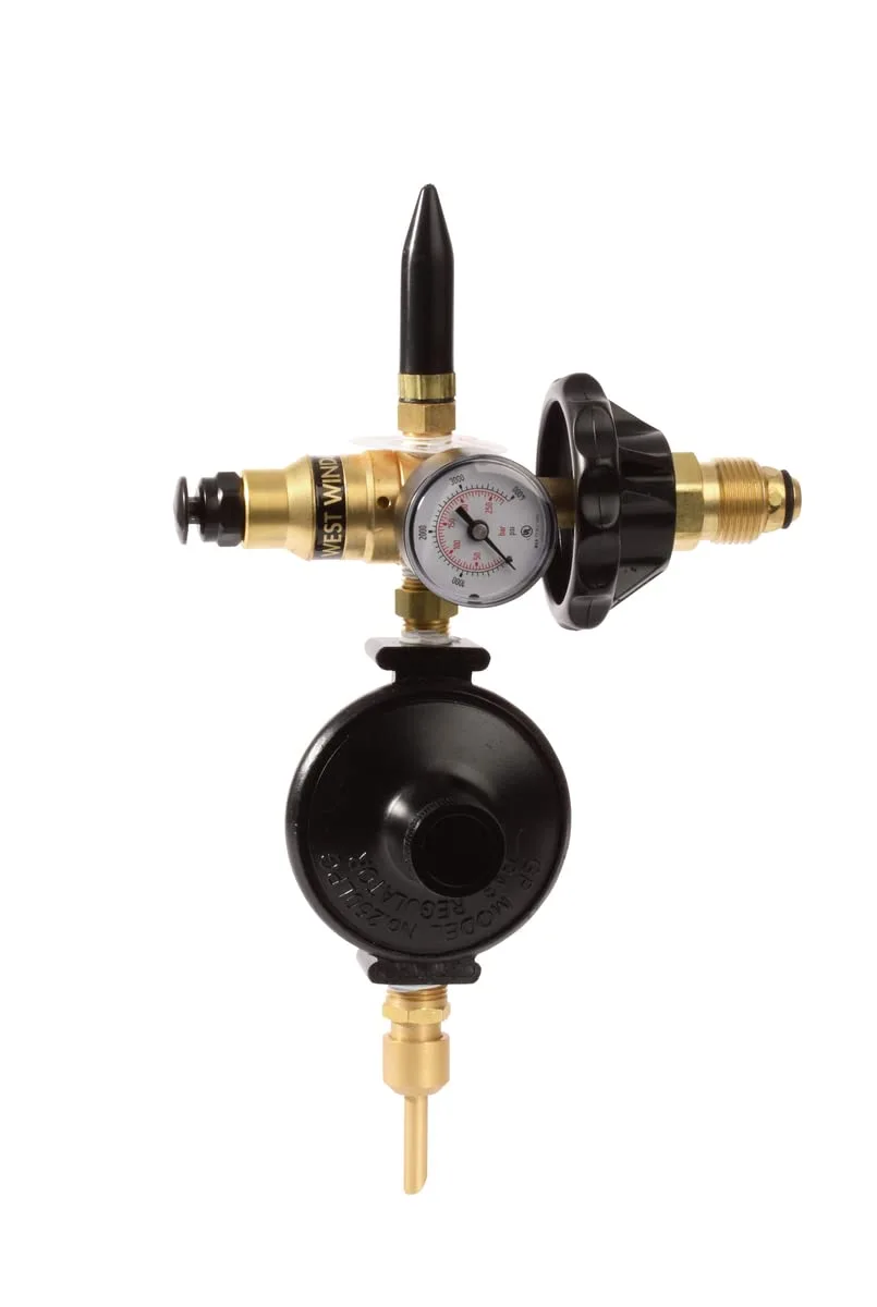Professional Foil/Latex Balloon Inflator - WE BR-72HG Dual Helium Inflator