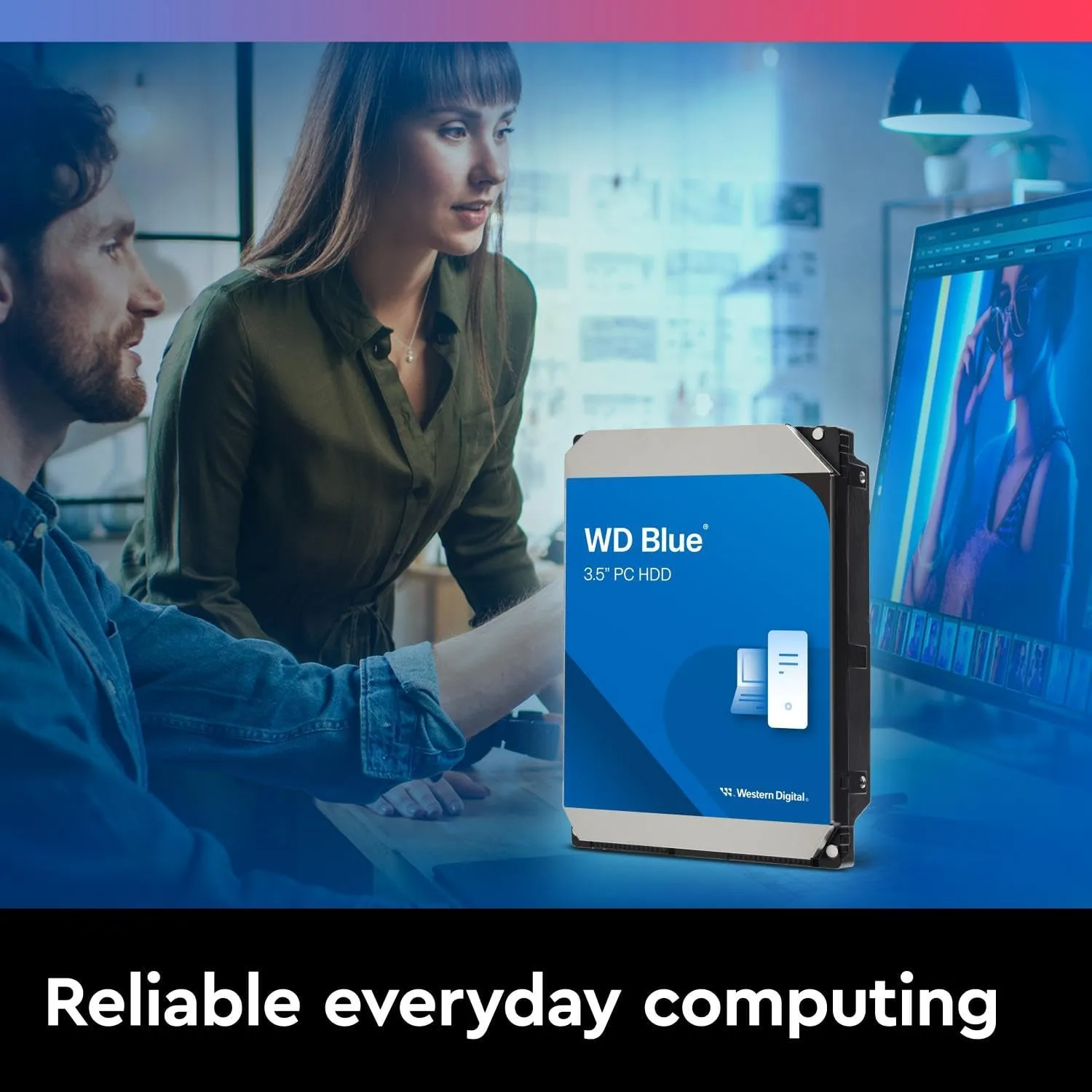 Western Digital WD Blue PC Internal 3.5" SATA Desktop Hard Drive