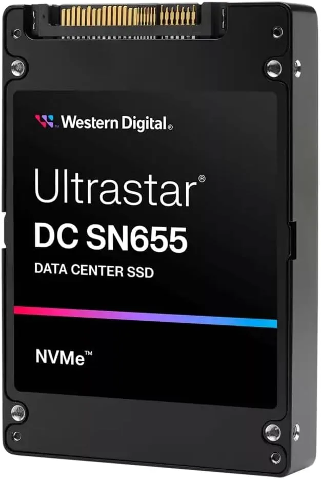 Western Digital DC SN655 U.3 7.68TB NVMe SSD