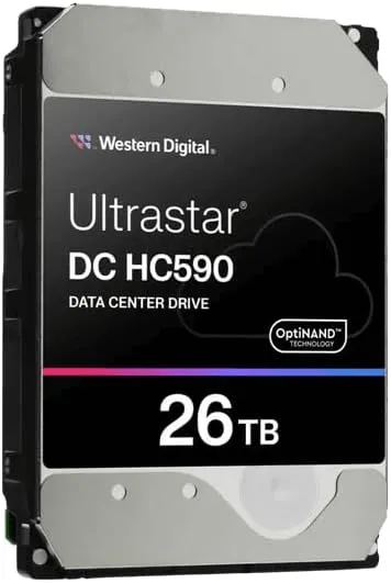 Western Digital Ultrastar DC HC570 26TB 3.5in SATA 7200RPM Internal Hard Drive