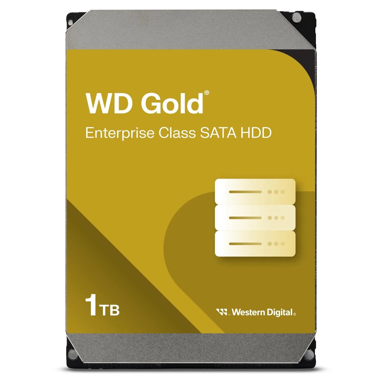 Western Digital WD Gold Enterprise Class Internal Hard Drive - 3.5" SATA 6 Gb/s 7200 RPM Class