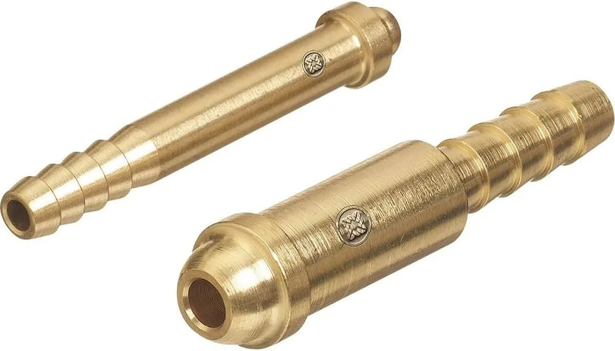 3/8" 24 Barbed Hose Nipple, Sold as 1 Box