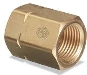 Western Enterprises 61 Brass Cylinder Adaptors, CGA-300 Commercial Acetylene to CGA-510 POL Acetylene