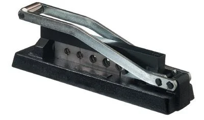 Western Enterprises CR-100 Heavy-Duty Ferrule Crimp Machine - 3/16, 1/4, 5/16, 3/8 (Silver)