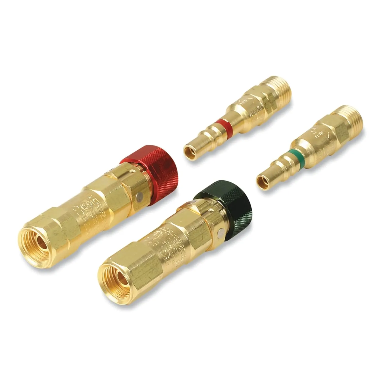 Western Enterprises QDB40 Torch to Hose Set (Oxygen/Fuel)
