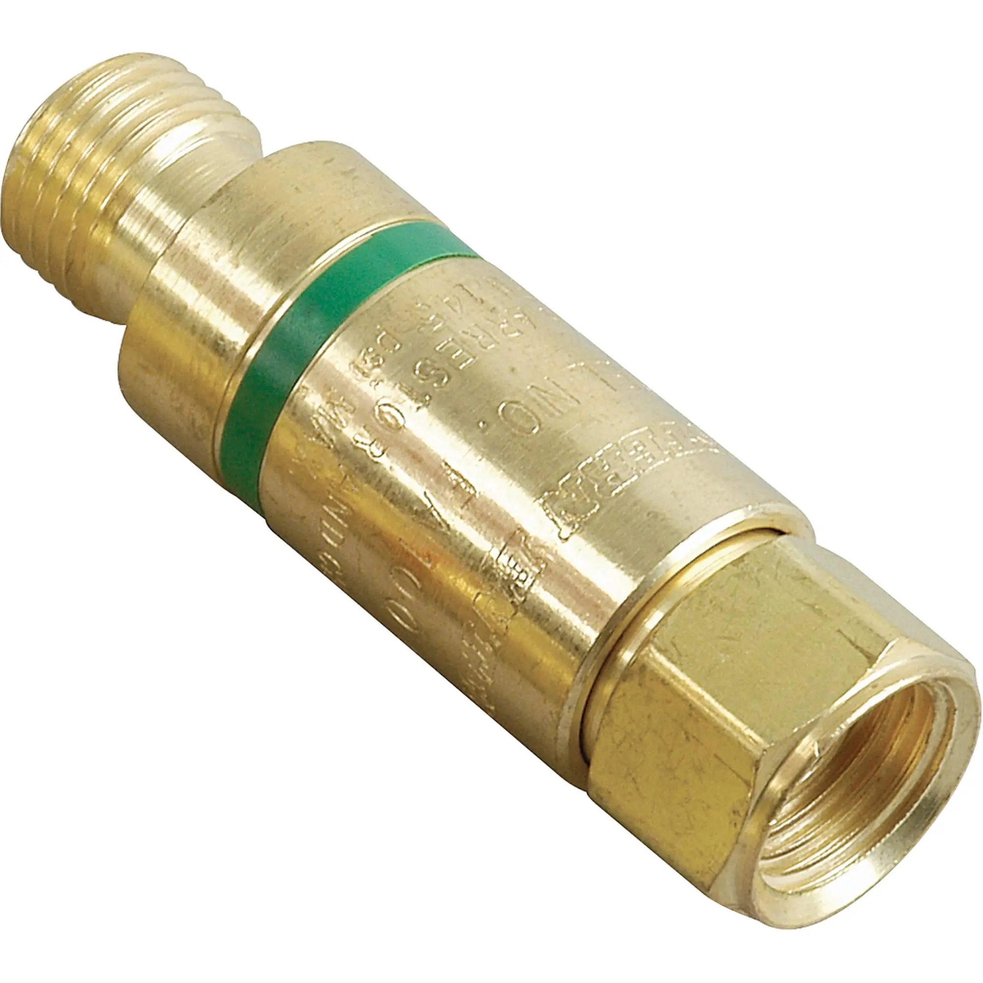 Western Enterprises FA-130P Flashback Arrestor Components, Oxygen, Regulator Adaptor