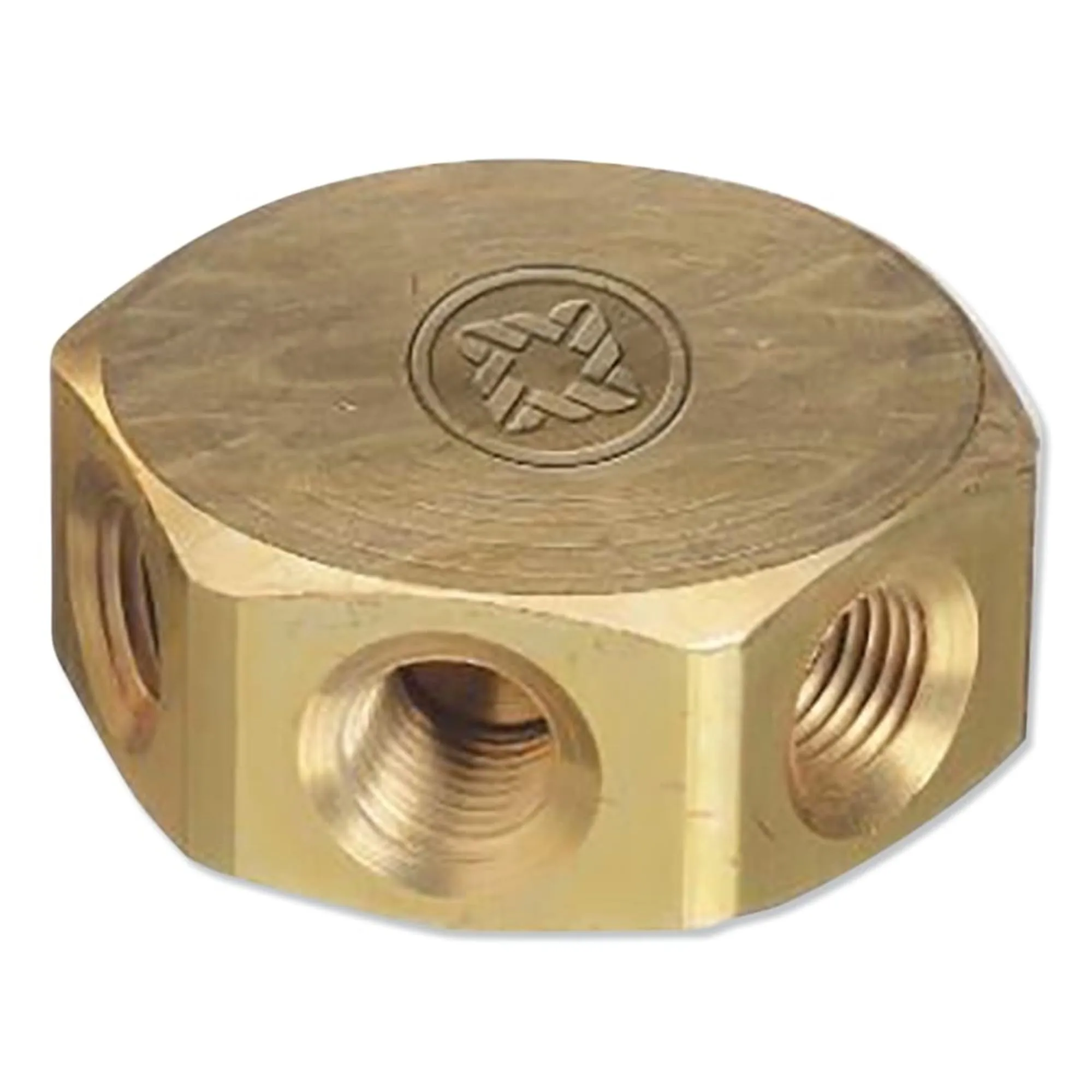 Western Enterprises#MB-7, NPT Manifold BLK 1/4F 7PORT