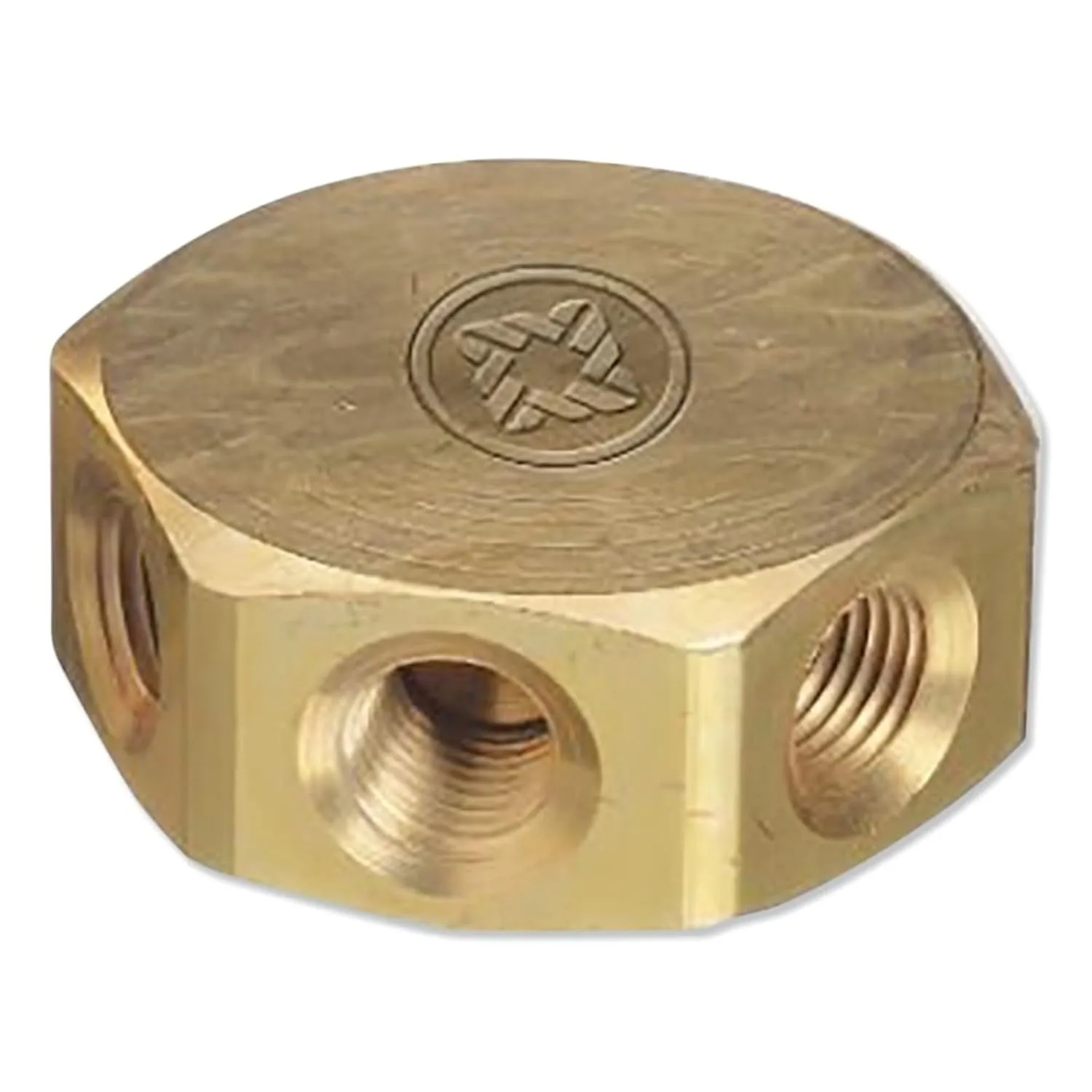 Western Enterprises#MB-7, NPT Manifold BLK 1/4F 7PORT