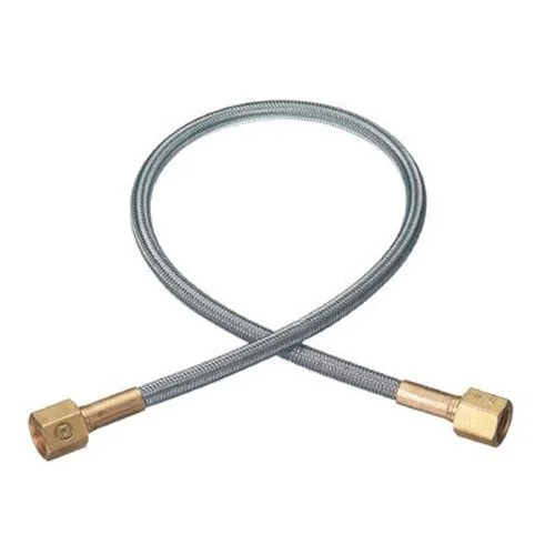 Western Enterprises PF-4-48 Flexible Pigtails, 3,000 psi, Brass, Female, 48"