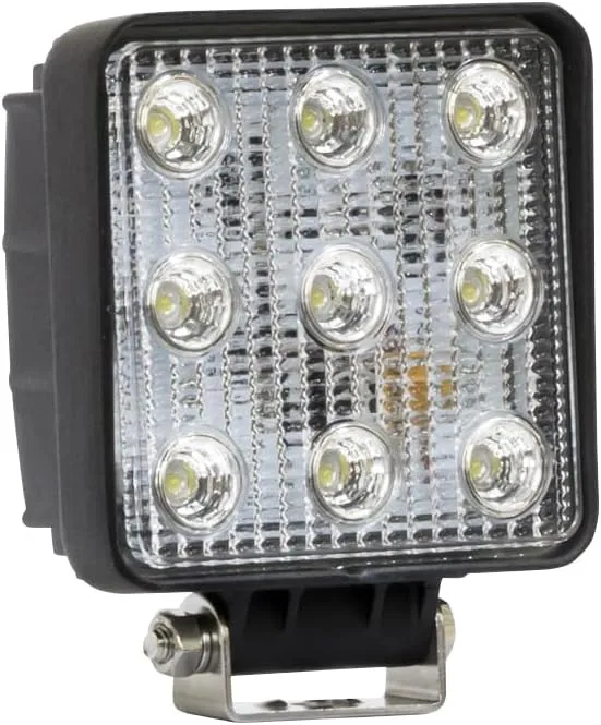 Westin 09-12211B Square LED Work Utility Light 4.6 x 5.3 in Flood