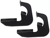 Westin 22-1905 Premier Oval Nerf Bar Mount Kit – Fits 2009–2024 RAM 1500/2500/3500 Crew Cab, Black Pair